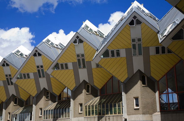Domy kubiki z Rotterdamu