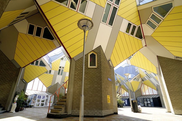 Domy kubiki z Rotterdamu