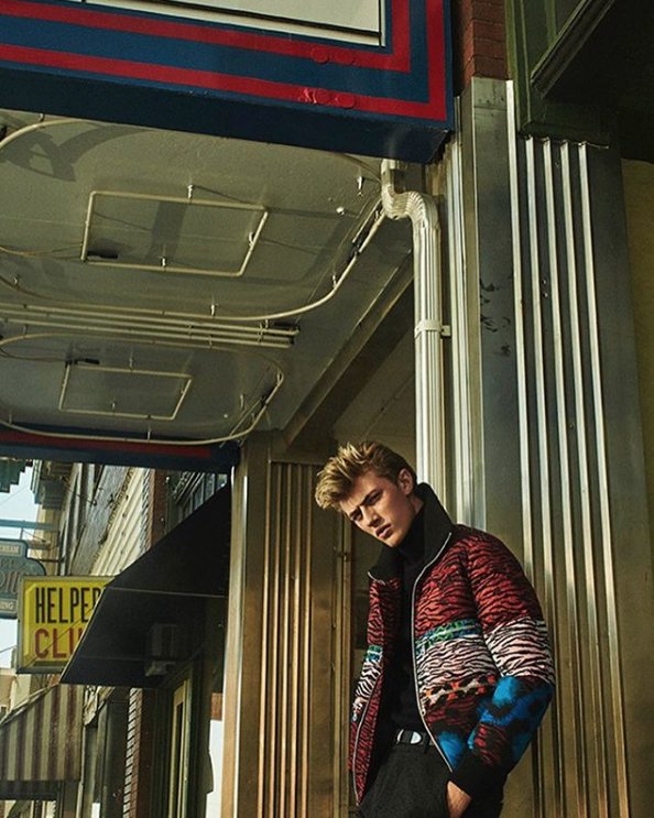 Kenzo x H&M na Instagramie
