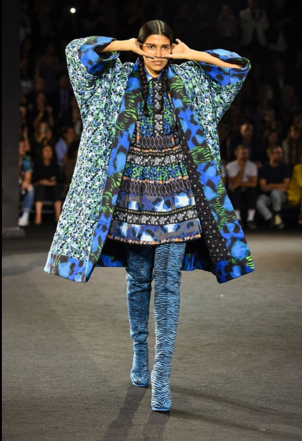 Kenzo x H&M - sylwetki z pokazu