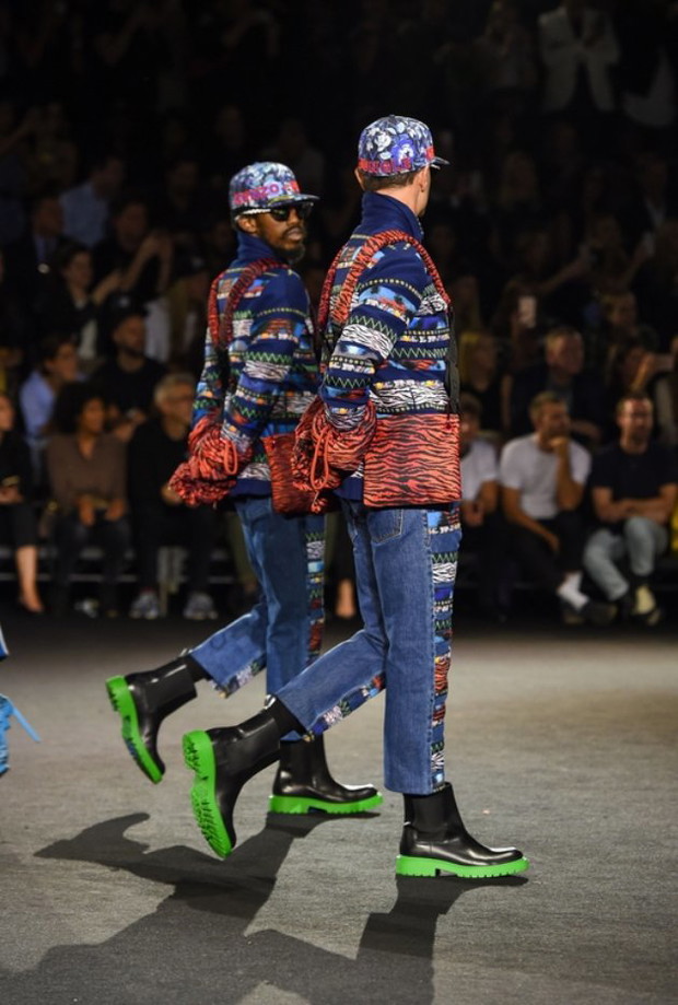 Kenzo x H&M - sylwetki z pokazu
