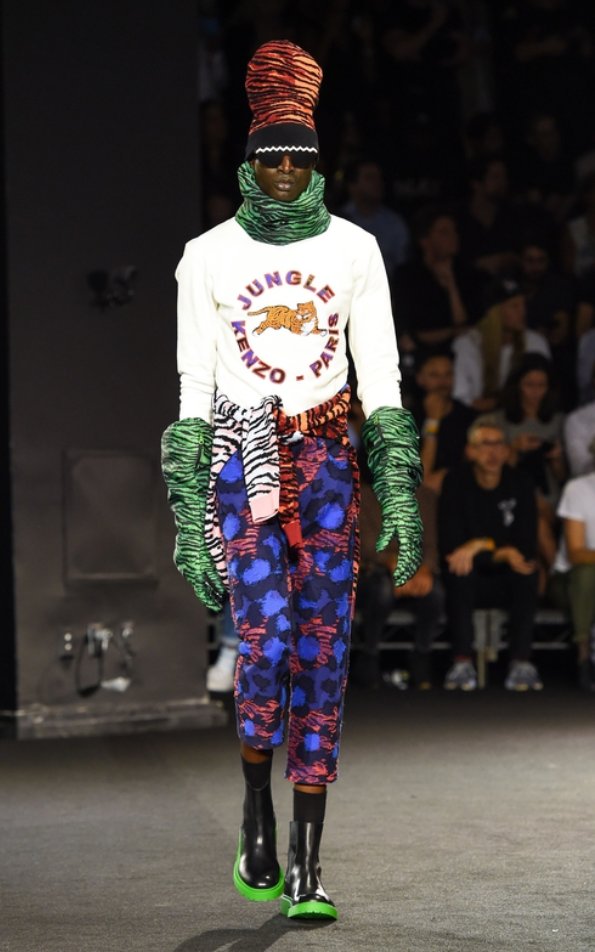 Kenzo x H&M - sylwetki z pokazu