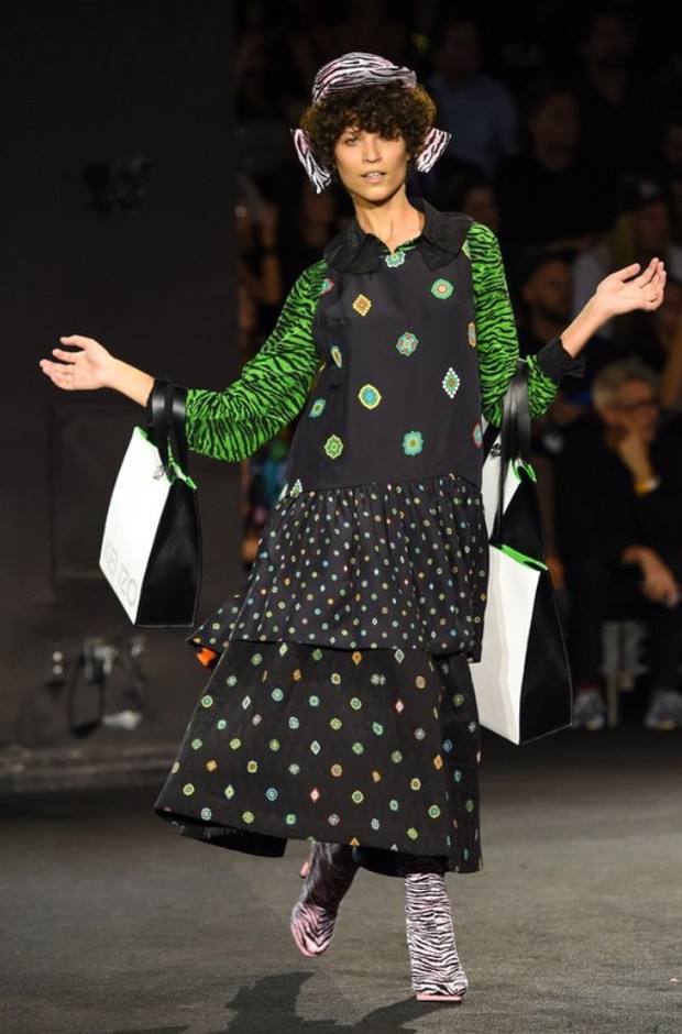 Kenzo x H&M - sylwetki z pokazu