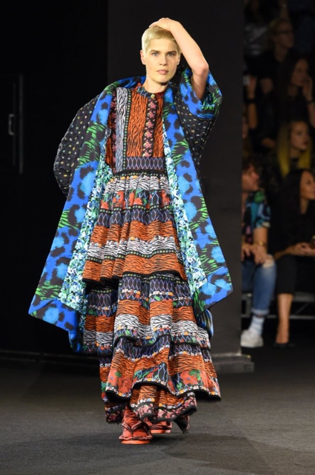 Kenzo x H&M - sylwetki z pokazu