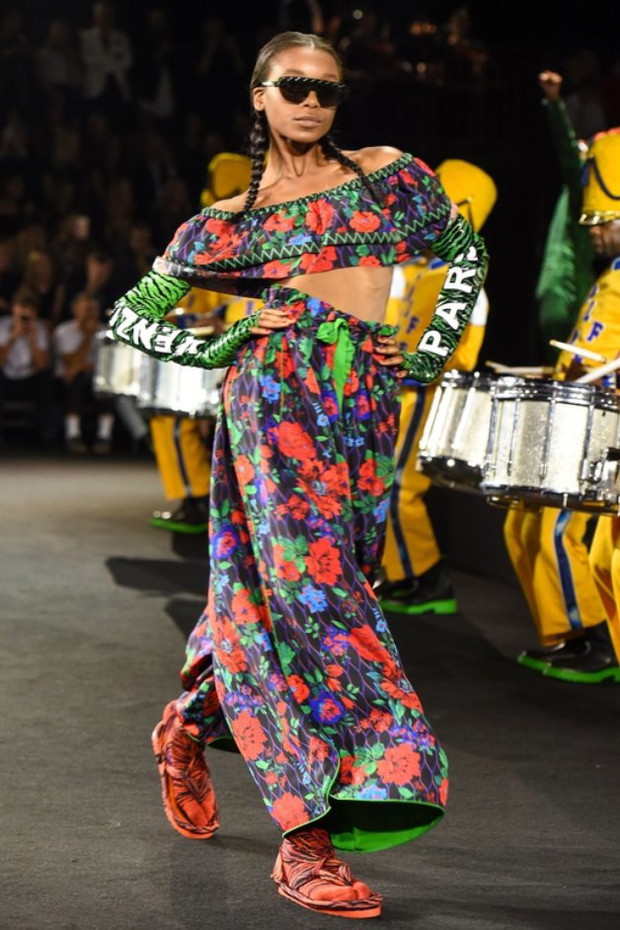 Kenzo x H&M - sylwetki z pokazu