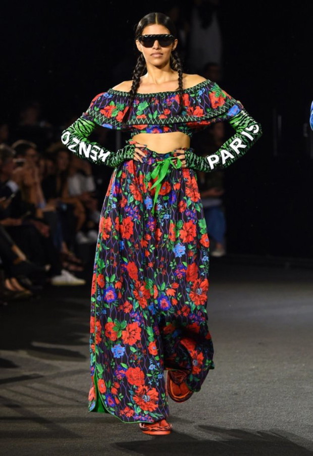 Kenzo x H&M - sylwetki z pokazu