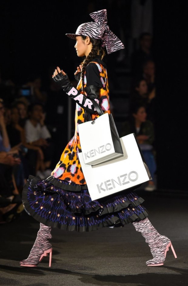 Kenzo x H&M - sylwetki z pokazu