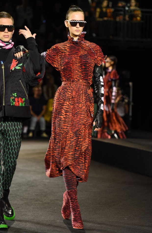 Kenzo x H&M - sylwetki z pokazu