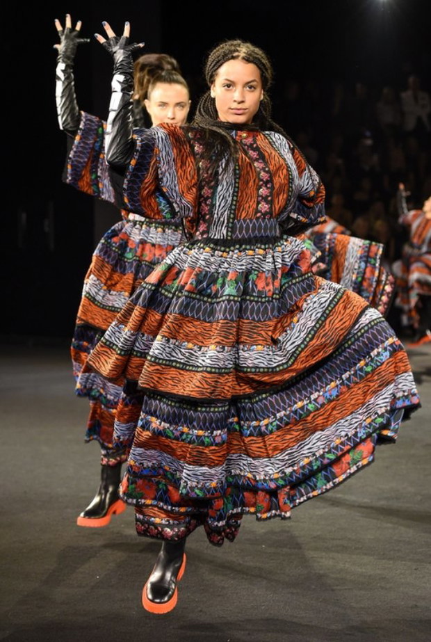 Kenzo x H&M - sylwetki z pokazu