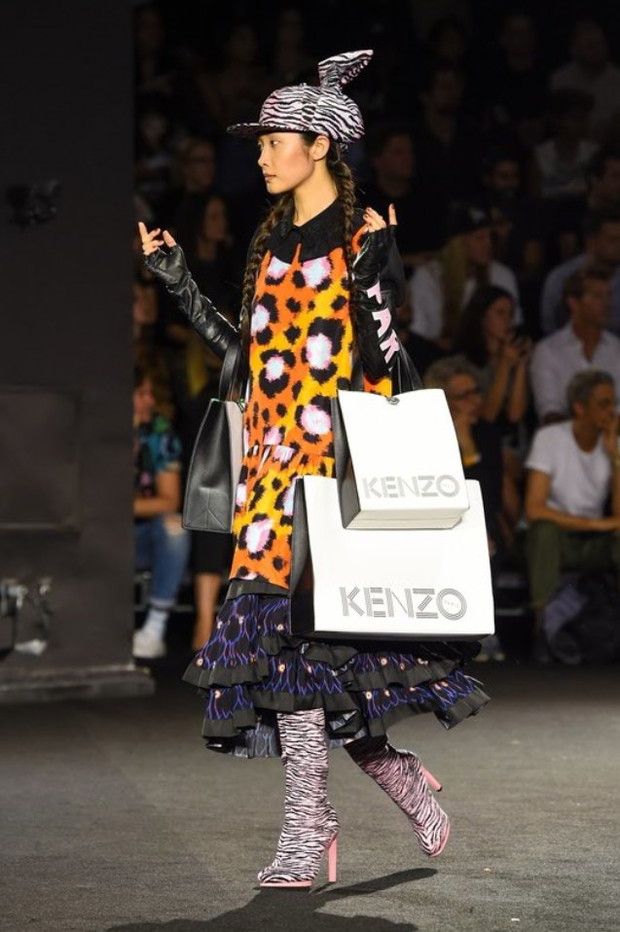 Kenzo x H&M - sylwetki z pokazu