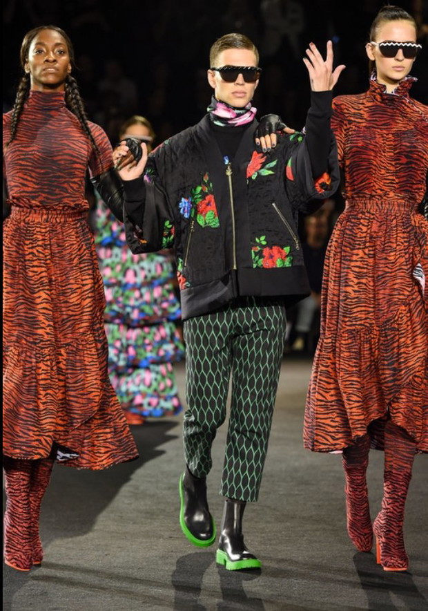 Kenzo x H&M - sylwetki z pokazu