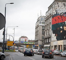 Mural Marty Frej ilustrujący Czarny Protest