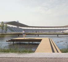 Nowy stadion Skry, projekt: Aleksander Wadas, Gdańsk.