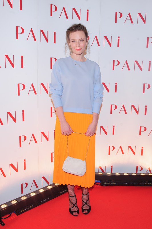 Styl polskich gwiazd: Magdalena Boczarska na imprezie magazynu Pani, 2016 rok