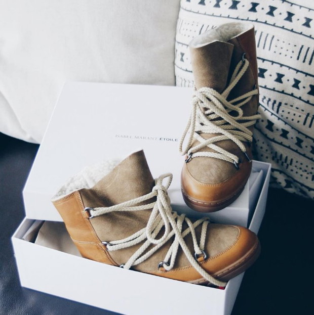 10 must have'ów na zimę 2016: buty w stylu modelu Nowles od Isabel Marant