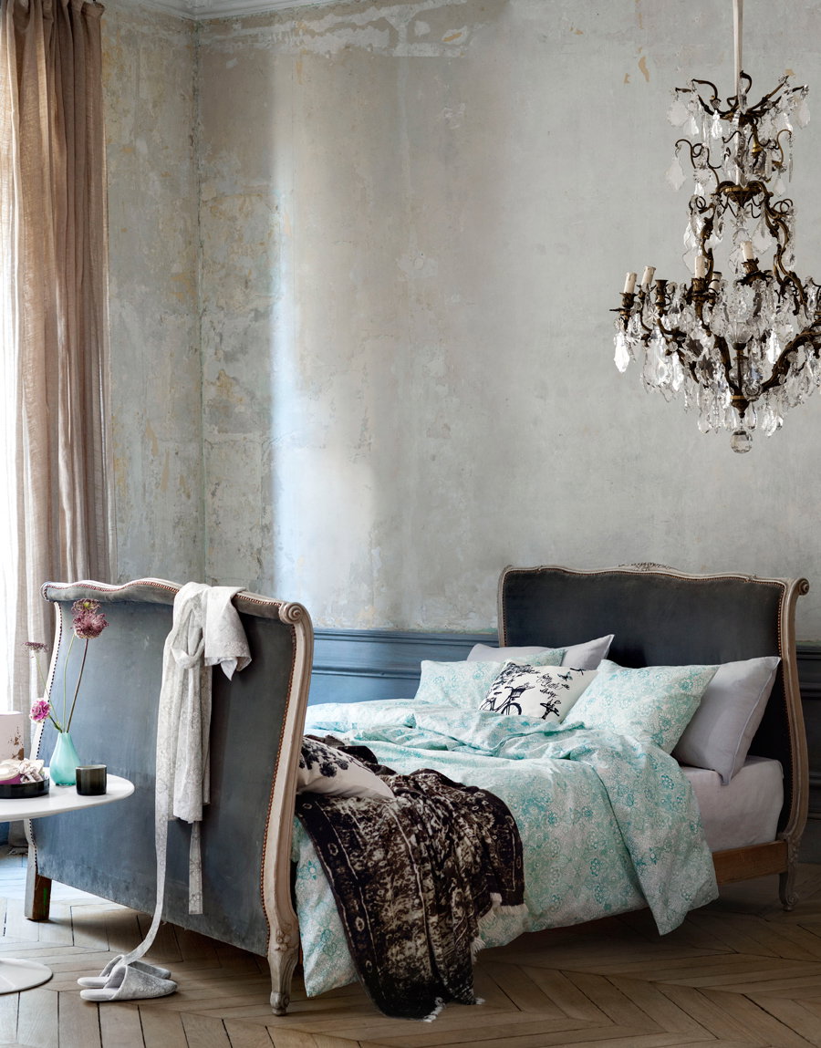 Sypialnia w stylu paryskim, H&M HOME