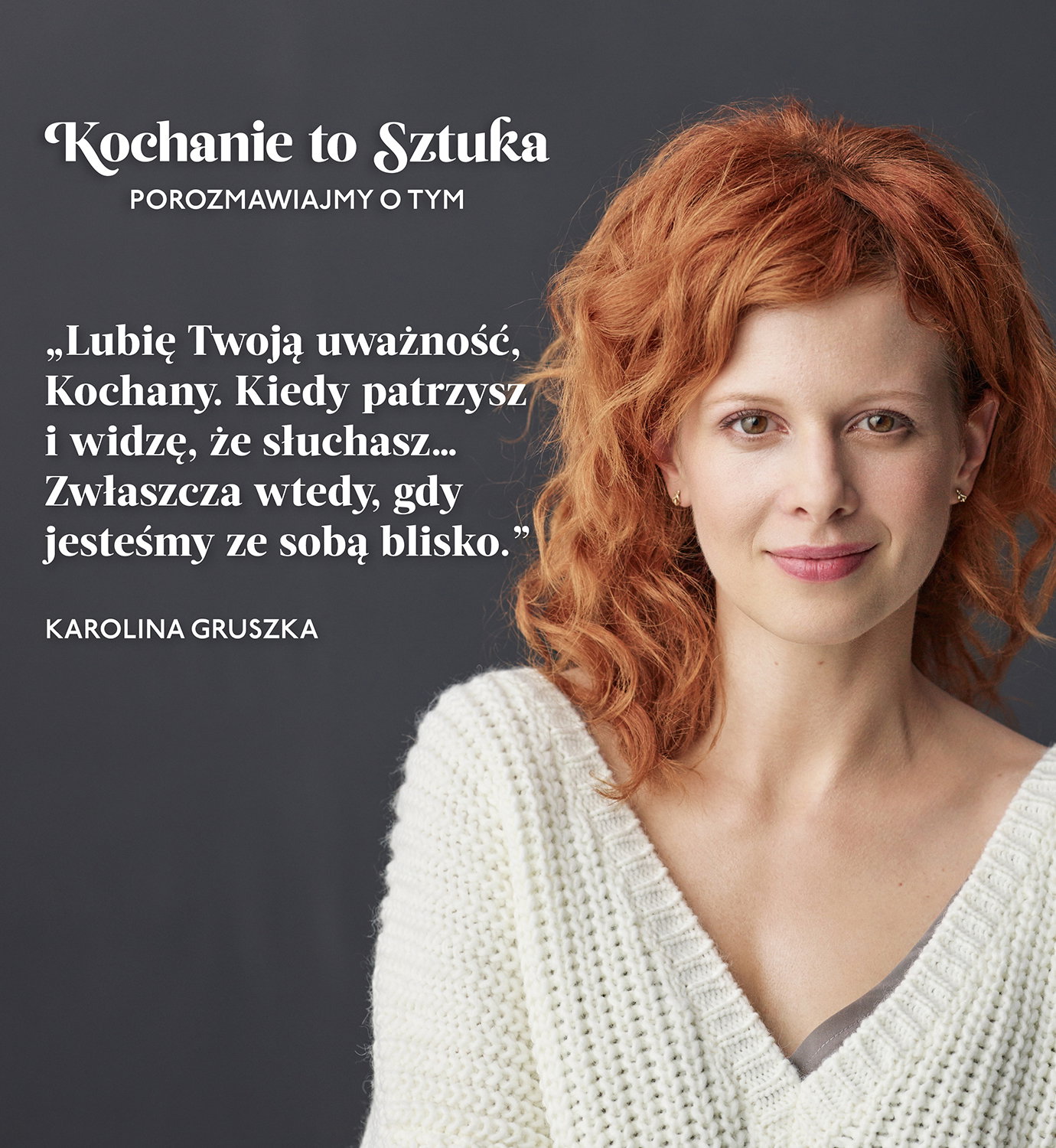 Kampania społeczna "Kochanie to sztuka"