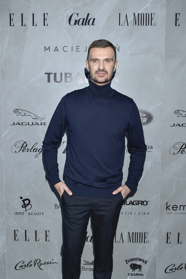 Maciej Zień na pokazie The Beatles wiosna-lato 2019