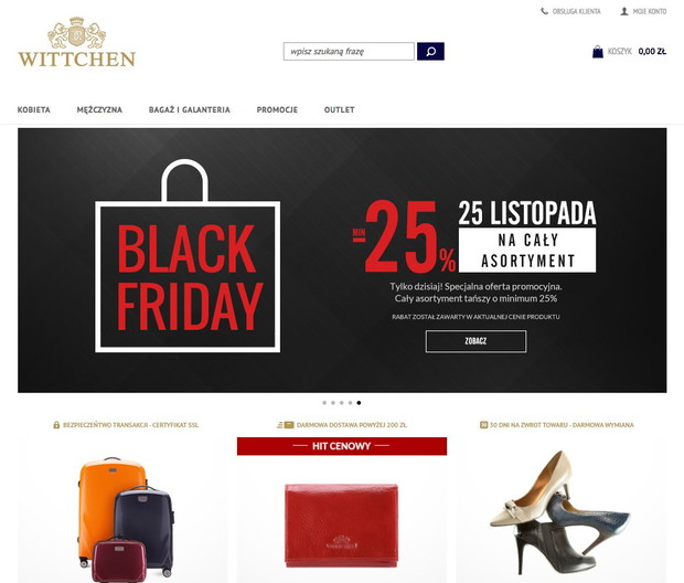 Black Friday 2016 - wyprzedaże