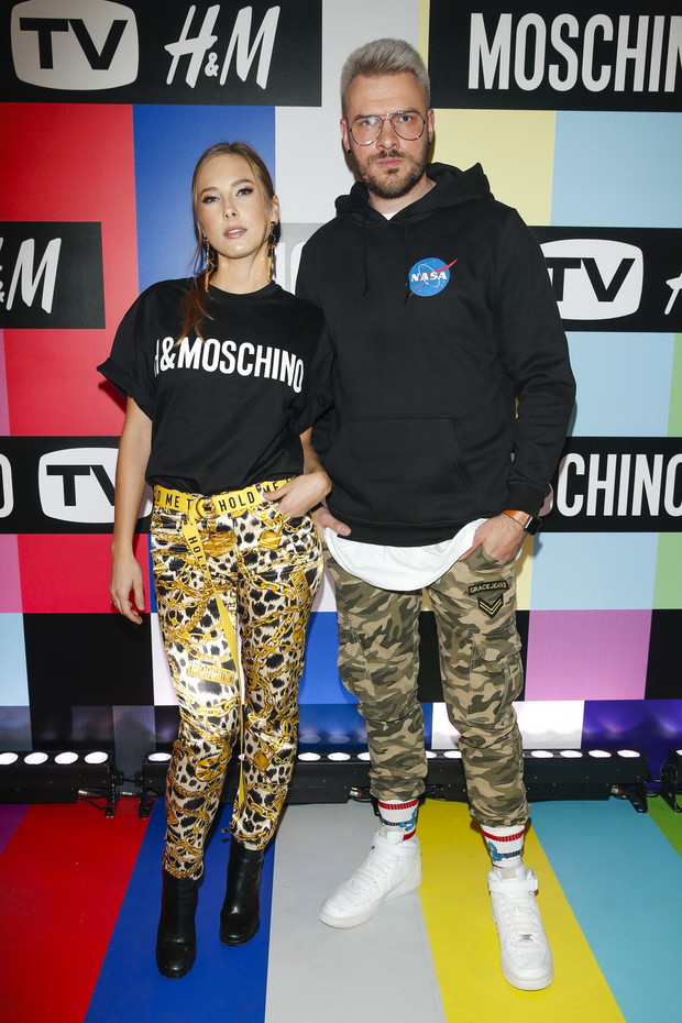 Klaudia Szafrańska w kolekcji Moschino tv H&M
