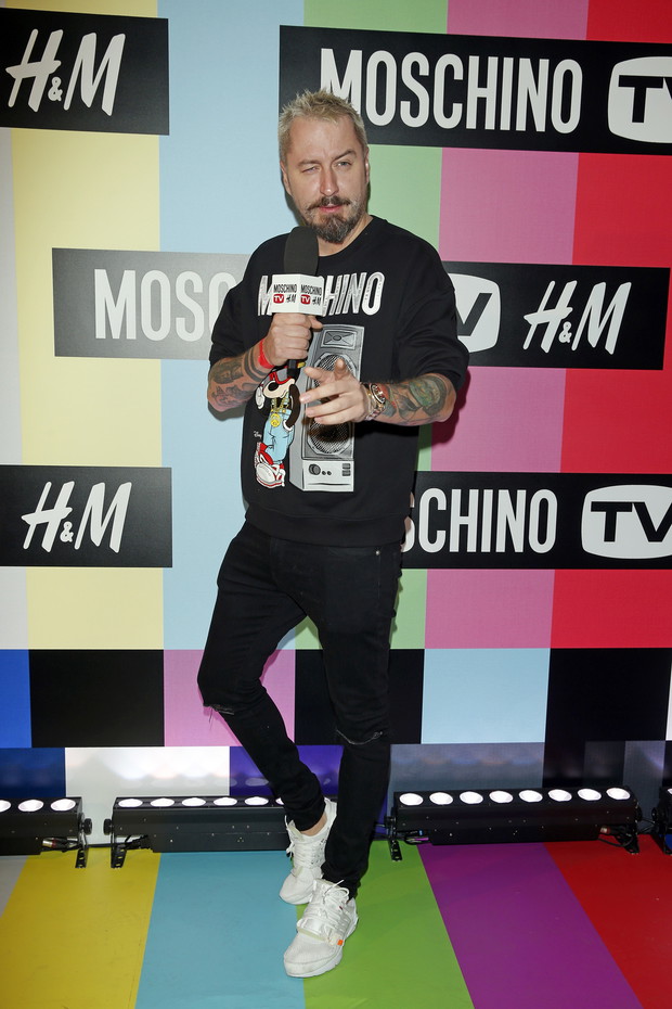 Pior Kędzierski w kolekcji Moschino tv H&M