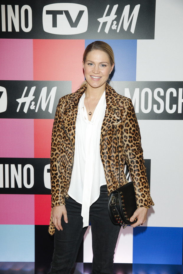 Zosia Ślotała na premierze kolekcji Moschino tv H&M
