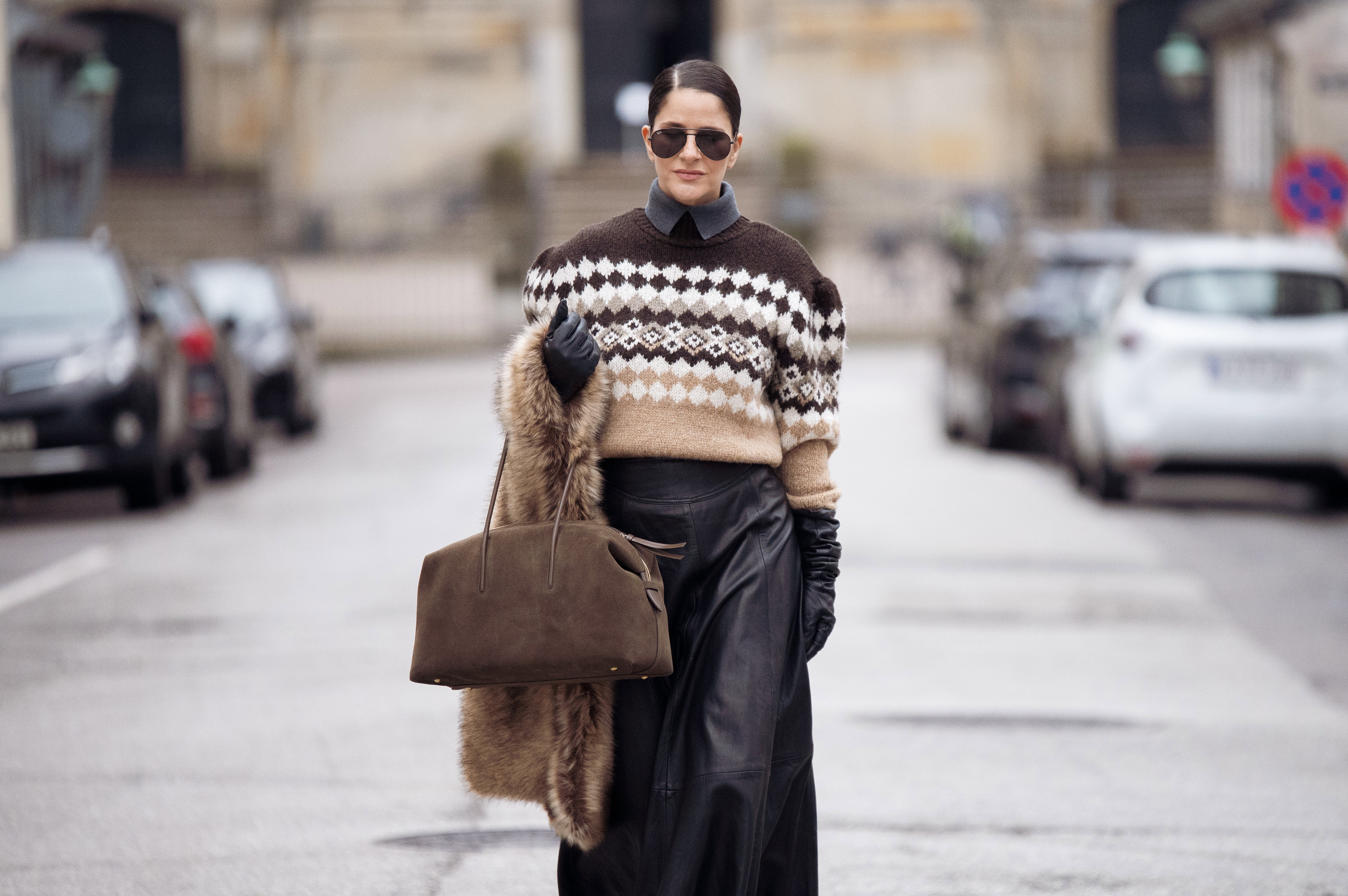 Arctic Yoke Knit – skandynawski sweter trend 2025/2026