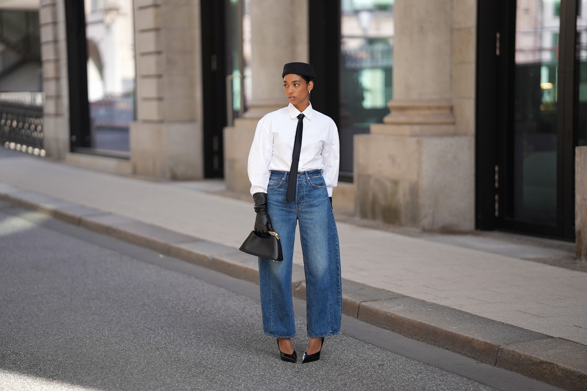 Soft Barrel Denim – jeansy 2025 noszone przez scandi-girls