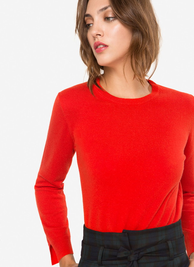 Black Friday: Uterqüe, sweter z wełny i kaszmiru, 316 zł z 395 zł