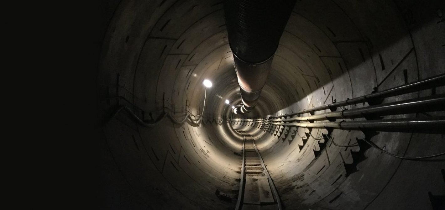 Tunel wybudowany przez Boring Company pod Los Angeles