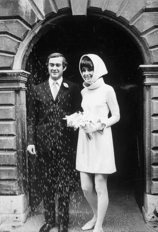 Słynne suknie ślubne gwiazd, Audrey Hepburn, 1969 rok