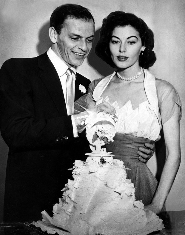 Słynne suknie ślubne gwiazd, Ava Gardner, 1951 rok