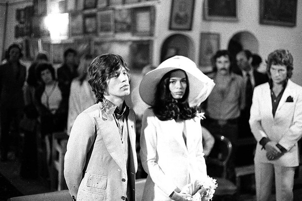 Słynne suknie ślubne gwiazd, Bianca Jagger, 1971 rok