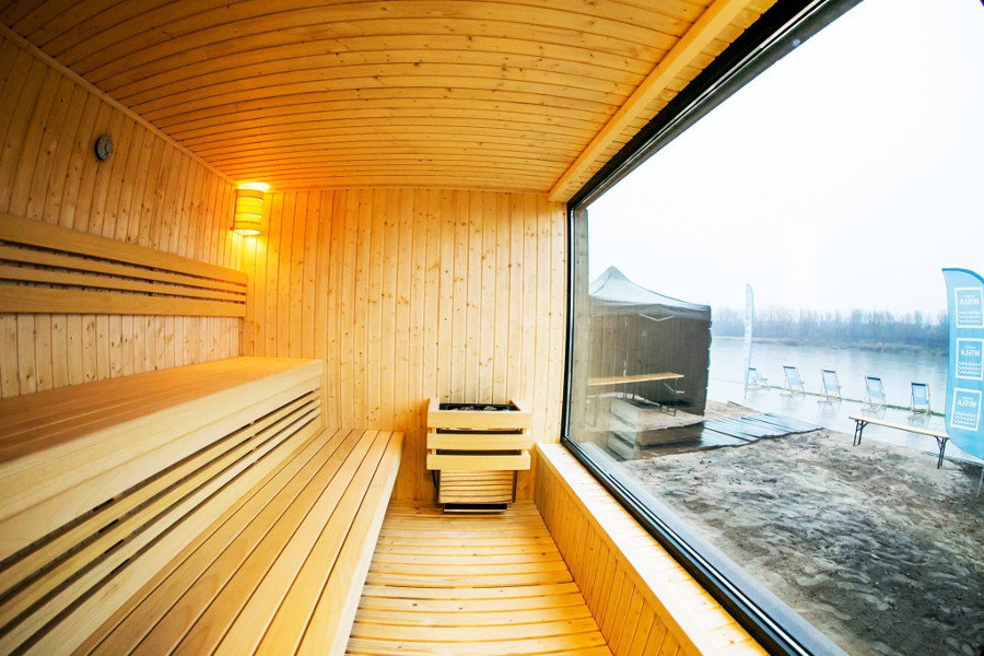 Sauna nad Wisłą, fot. Anna Liminowicz