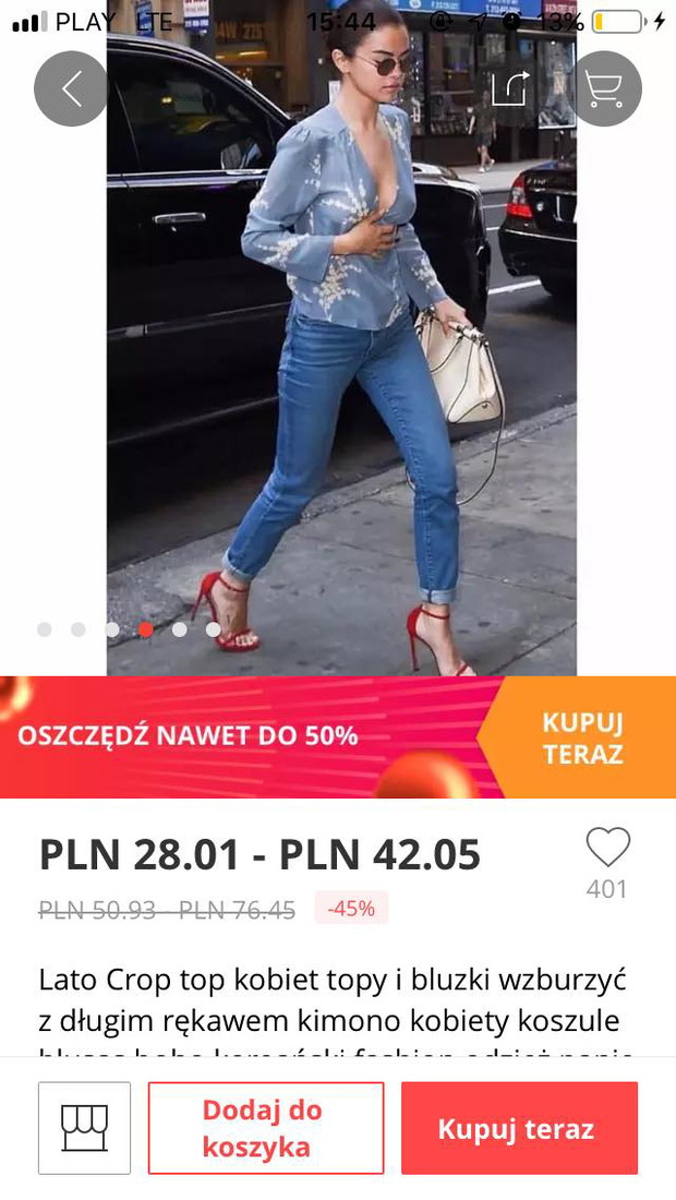 Produkty dostępne na AliExpress