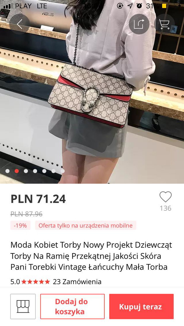 Produkty dostępne na AliExpress