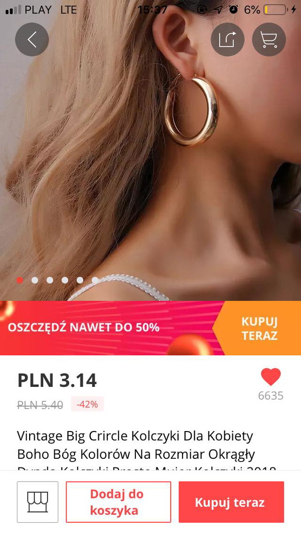 Produkty dostępne na AliExpress