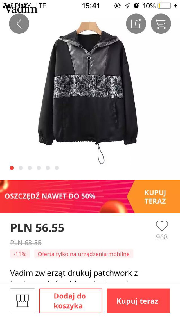 Produkty dostępne na AliExpress