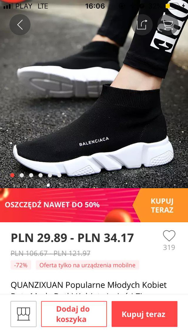 Produkty dostępne na AliExpress