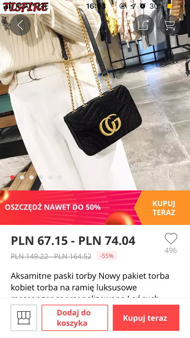 Produkty dostępne na AliExpress