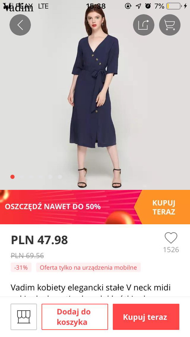 Produkty dostępne na AliExpress