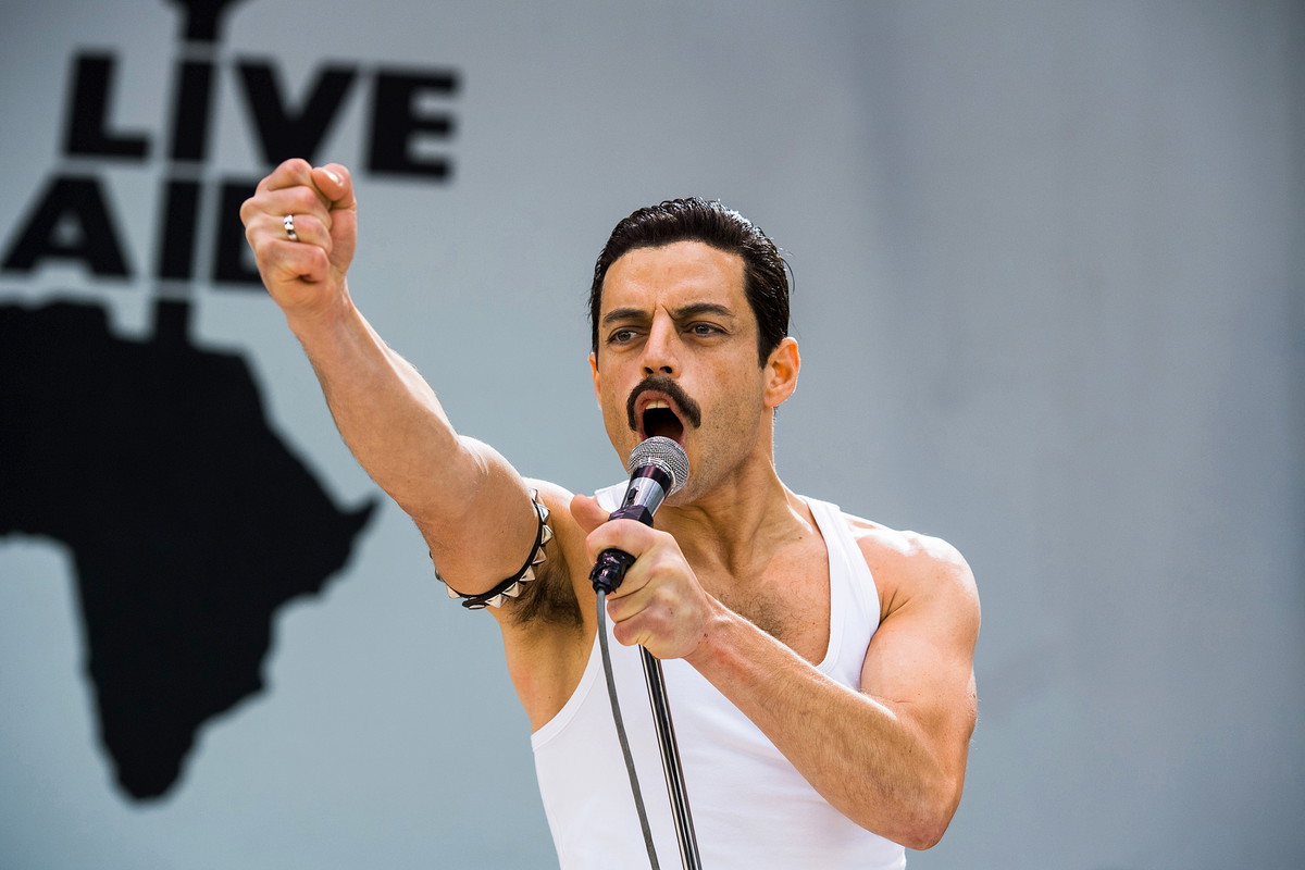 Rami Malek jako Freddie Mercury