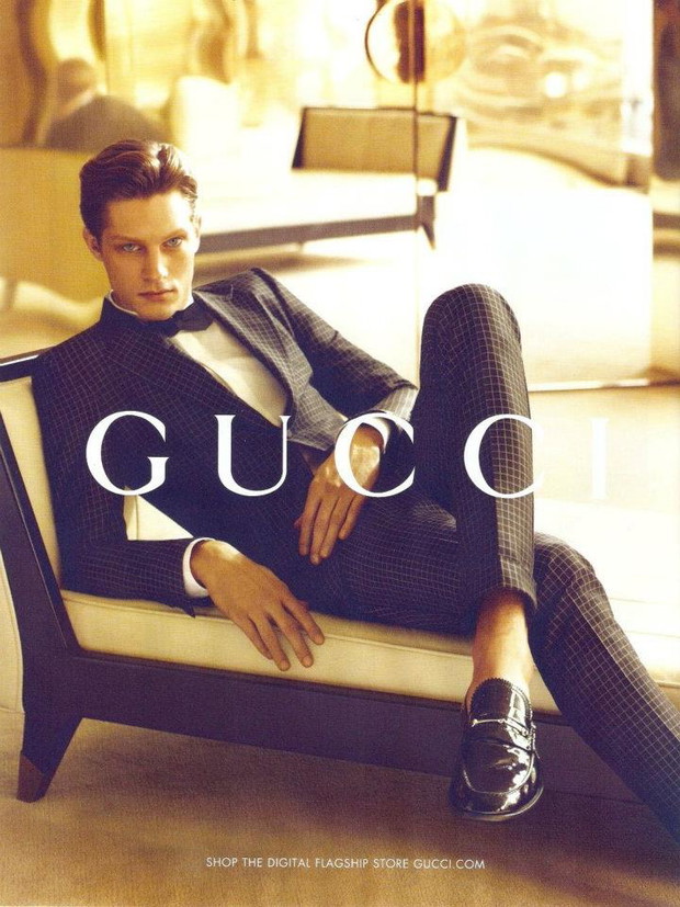 Greg Nawrat w kampanii Gucci