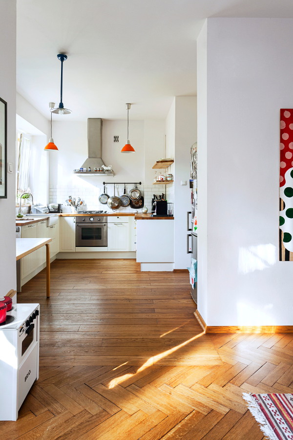 Eklektyczny loft w Warszawie
