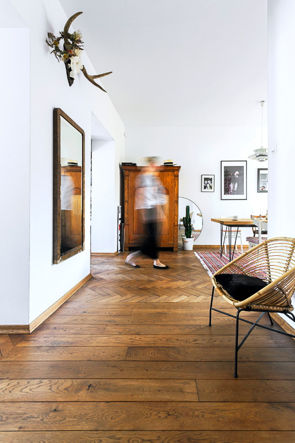 Eklektyczny loft w Warszawie