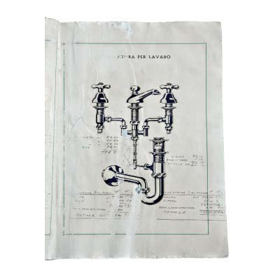 Szkic baterii Signorini, fot. mat. prasowe