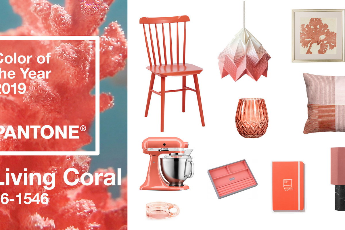 Akcesoria w kolorze roku 2019 według Pantone - Living Coral