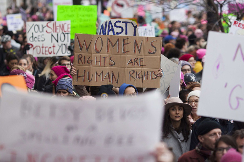 Women's March - Amerykanki strajkują!
