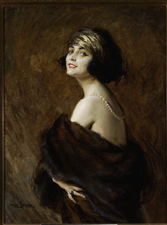 Tadeusz Styka (1889–1954)Portret Poli Negri,1922