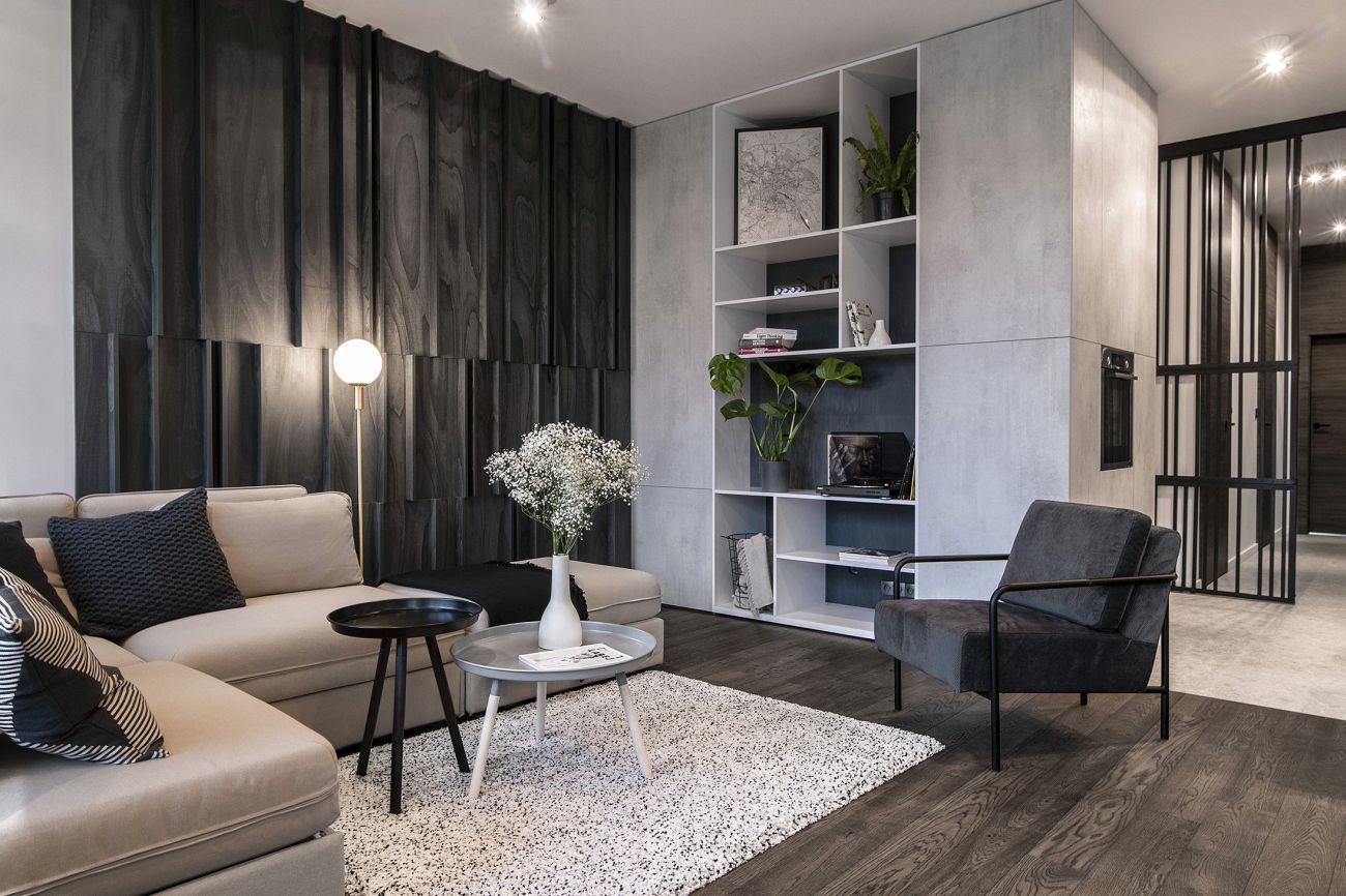 Apartament we Wrocławiu, projekt: Natalia Adamczyk, N'concept.